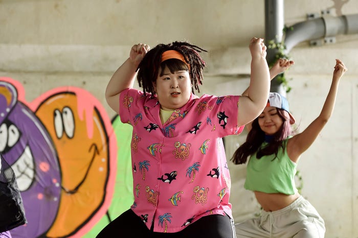 かなで(3時のヒロイン)(C)2022 映画『KAPPEI』製作委員会(C)若杉公徳/白泉社(ヤングアニマルコミックス)