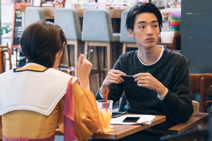 西野七瀬、清水尋也/「電影少女」第3話より(C)「電影少女2018」製作委員会