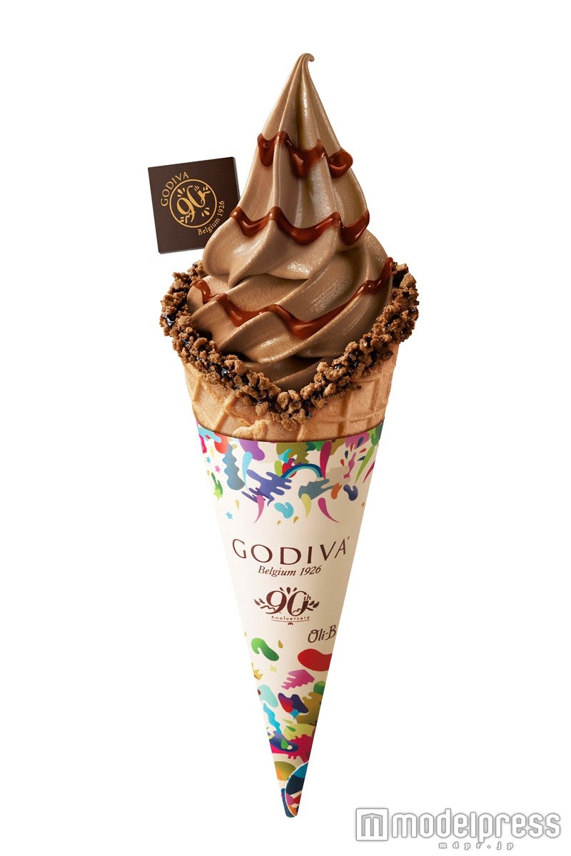 ゴディバ ソフトクリーム ダブルチョコレート キャラメル￥510（税込み）
