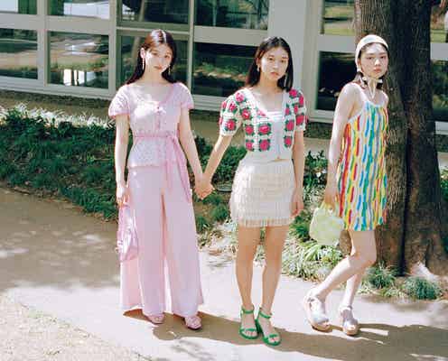 モー娘。牧野真莉愛・滝澤エリカ・南琴奈、個性輝く夏のカラフルコーデ披露