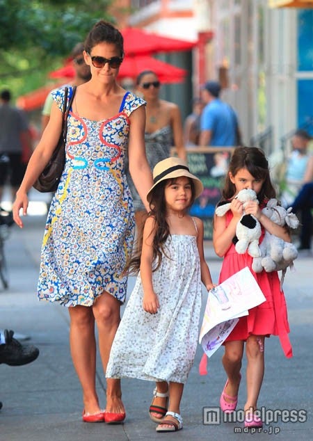 トム・クルーズの娘スリちゃんは生意気ざかり