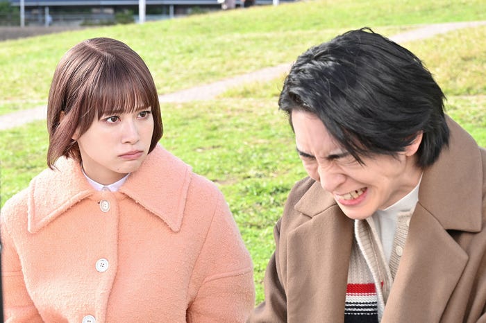 生見愛瑠、前田公輝「セクシー田中さん」第7話より(C)日本テレビ