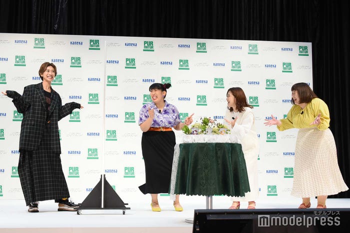 山田優、ゆめっち、福田麻貴、かなで (C)モデルプレス