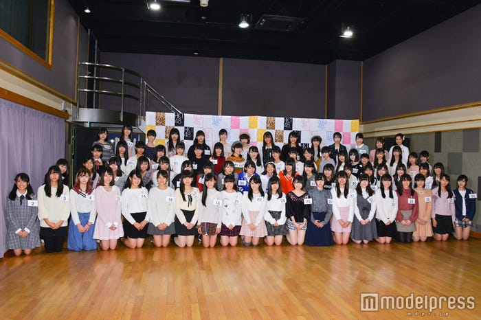 「第3回AKB48グループドラフト会議候補者オーディション」三次審査通過者 (C)モデルプレス