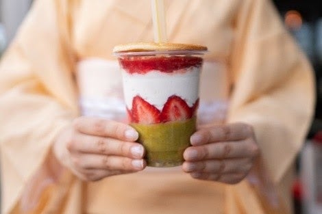 ずんだ＆ストロベリーシェイク：680円（税込）／画像提供：アルファセンセーションテイクアンドギヴ・ニーズ