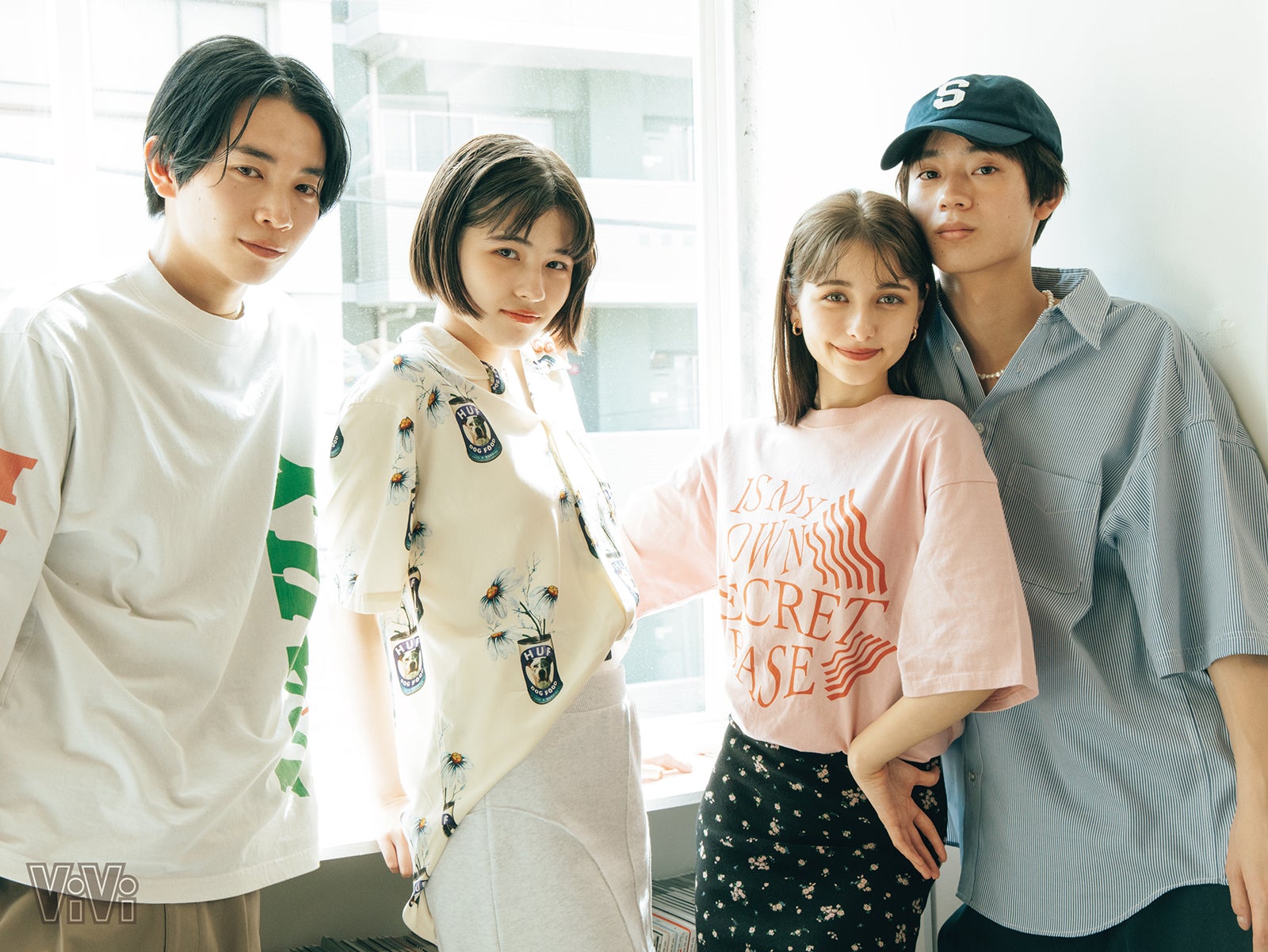 嵐莉菜＆水沢林太郎が密着 アリアナさくら＆島村雄大とジェンダーレス着回しに挑戦