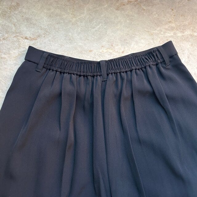 GUドレープキュロッツ GUドレープキュロッツのウエストゴム部分