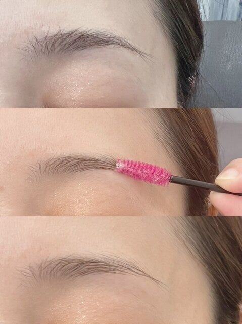 メイク　美容　ビューティ　ビューティー　トレンド　おすすめ　オススメ　メイクテク　テクニック　アイブロウ　眉メイク　眉毛　眉　ブラシ　スクリューブラシ　毛流れ
