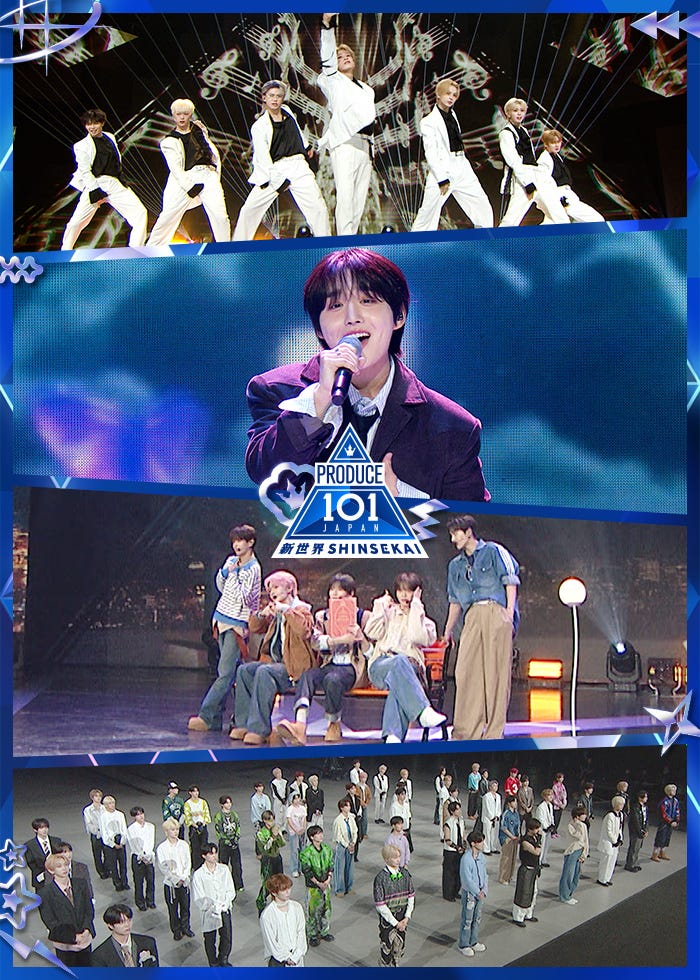 「PRODUCE 101 JAPAN 新世界」第7話(C)PRODUCE 101 JAPAN 新世界