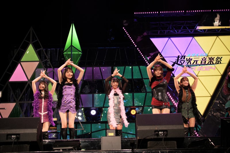 フジコーズ「オダイバ！！超次元音楽祭フユフェス2024」DAY2（提供写真）