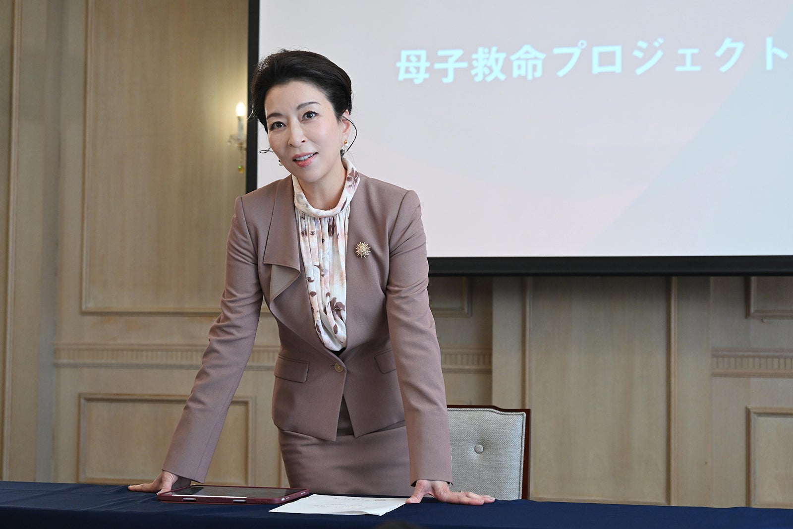 真矢ミキ「ファーストクライ 母子救命救急班」（C）日本テレビ