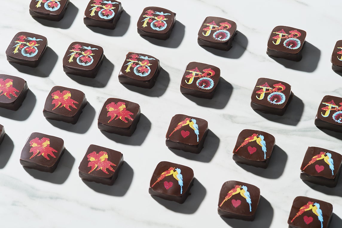 花文字ボンボンショコラ／画像提供：株式会社横浜大世界