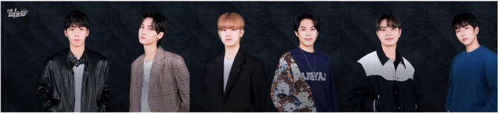 「G.O.P」(左から)チュ・ヨンフン、チョ・ユンチャン、イ・ジソク、ペ・ジェヨン、パク・ジウォン、チェ・ウンス(提供写真)