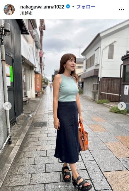 中川安奈Instagramより