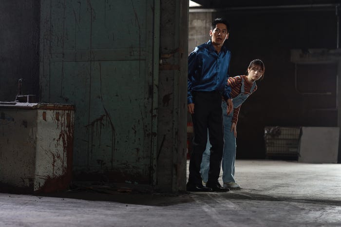 永山絢斗、西野七瀬/「言霊荘」第2話より(C)テレビ朝日