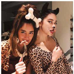 モデルプレス - 森泉&星姉妹、肉食女豹に SEXYペアコスプレで誘惑