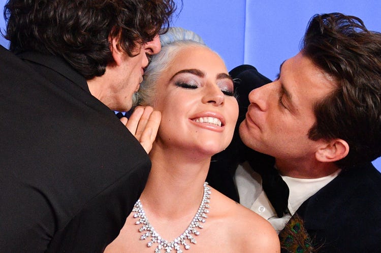 レディー ガガ ゴールデン グローブ賞 で涙 受賞作一覧 モデルプレス