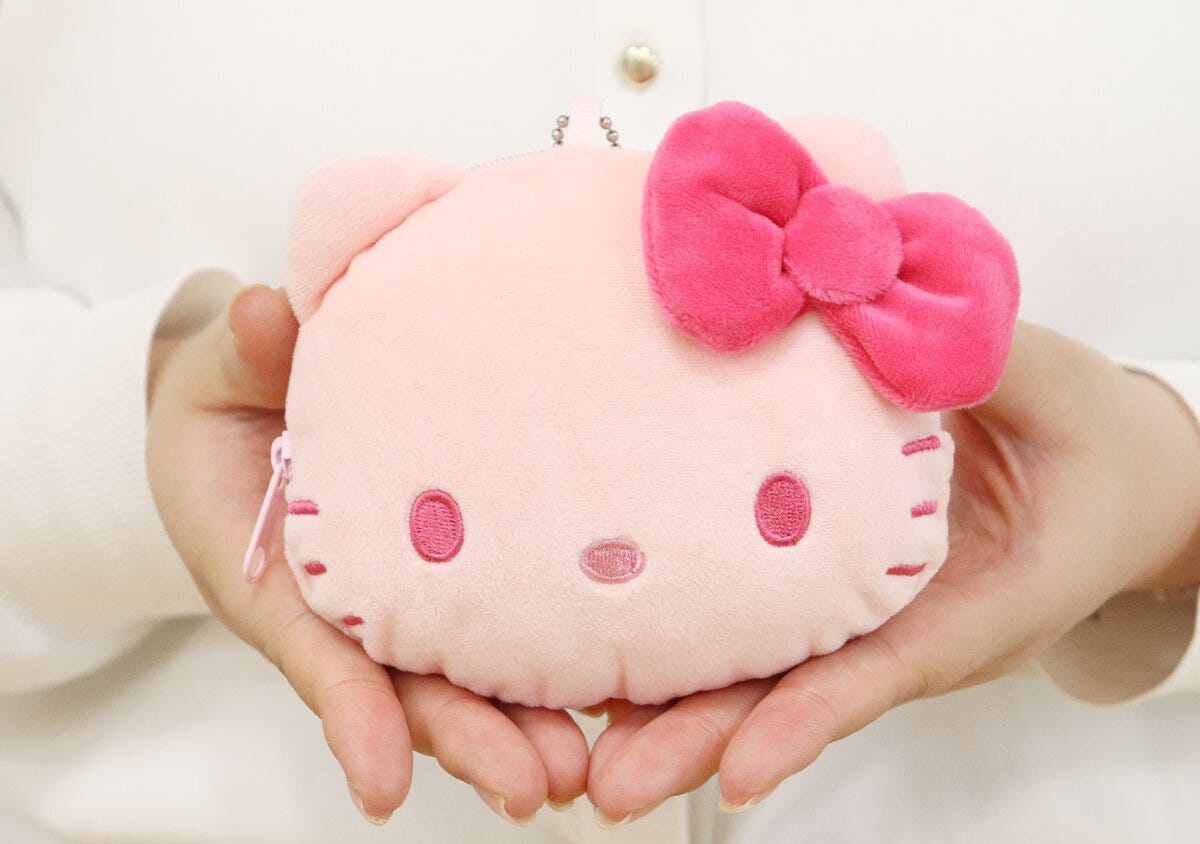 ハローキティ スプリング7月号付録ハローキティぬいぐるみポーチ