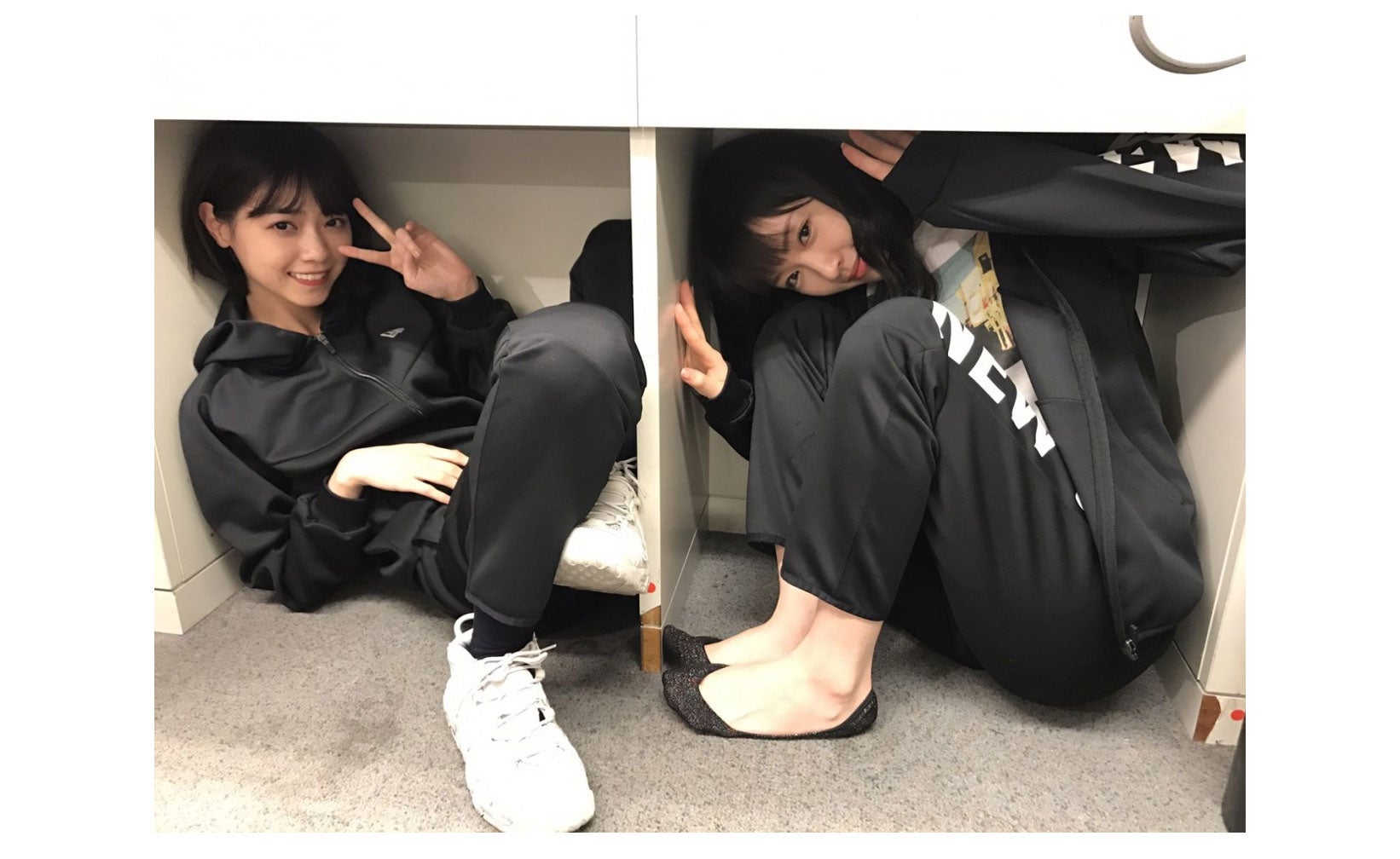 西野七瀬＆高山一実／西野七瀬オフィシャルブログより