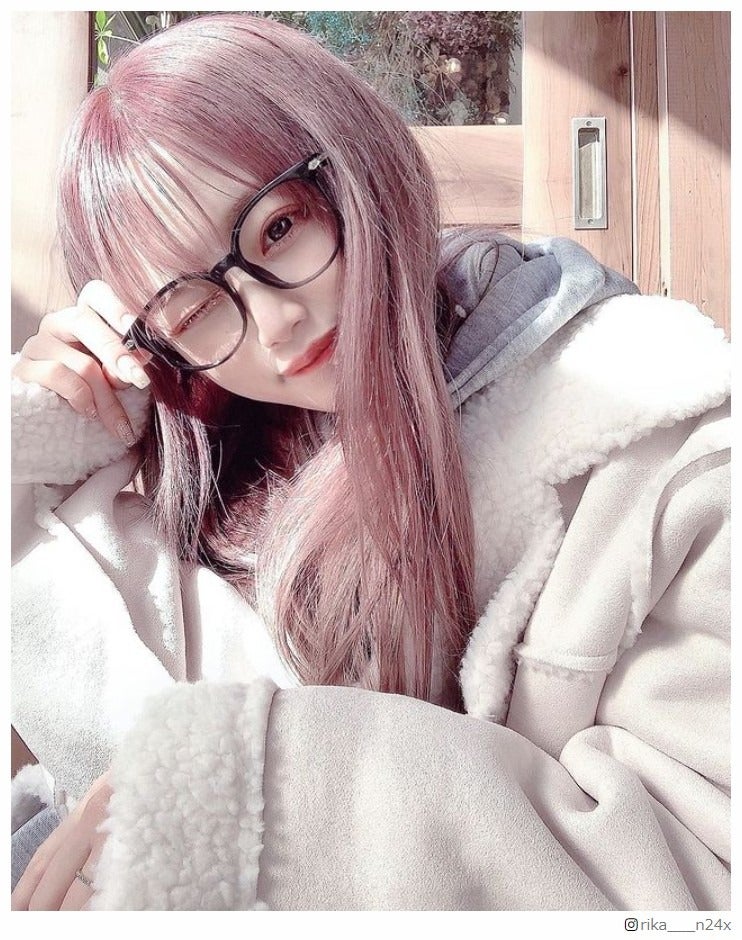 NGT48中井りか、“ラベンダーベリー”にカラーチェンジ「可愛すぎ」「似合ってる」と反響