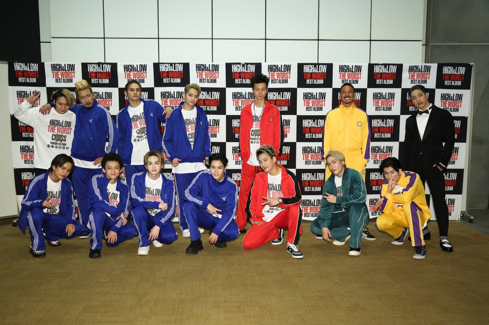 「HiGH＆LOW THE WORST X」キャスト（C）2022「HiGH&LOW THE WORST X」製作委員会（C）高橋ヒロシ／秋田書店）HI-AX