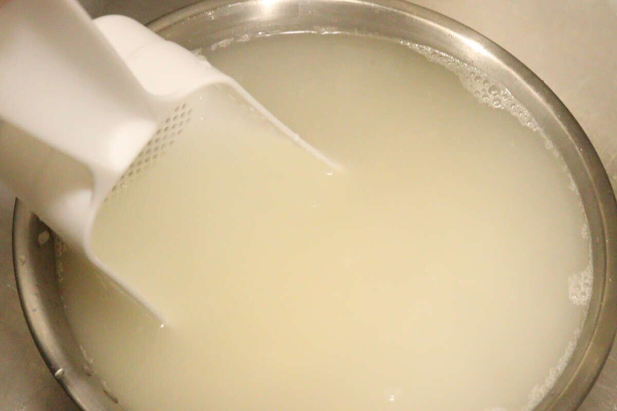 セリア　米とぎ計量スプーン　米とぎ