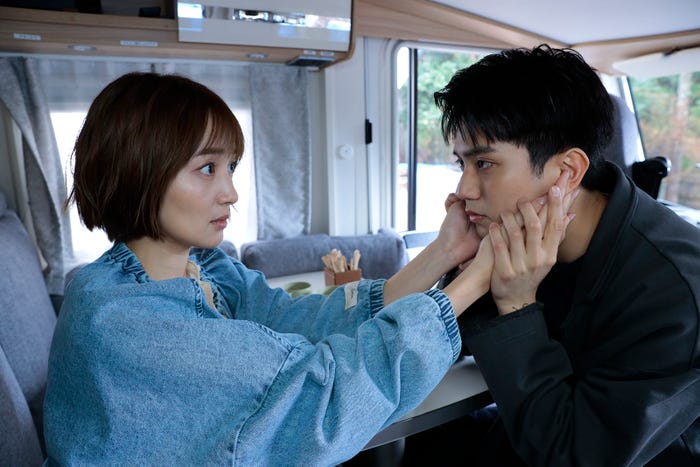 高梨臨、正門良規「ムサシノ輪舞曲」第2話(C)テレビ朝日