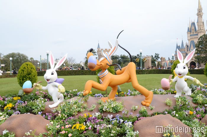 ディズニーランドのデコレーション/プルート(C)モデルプレス