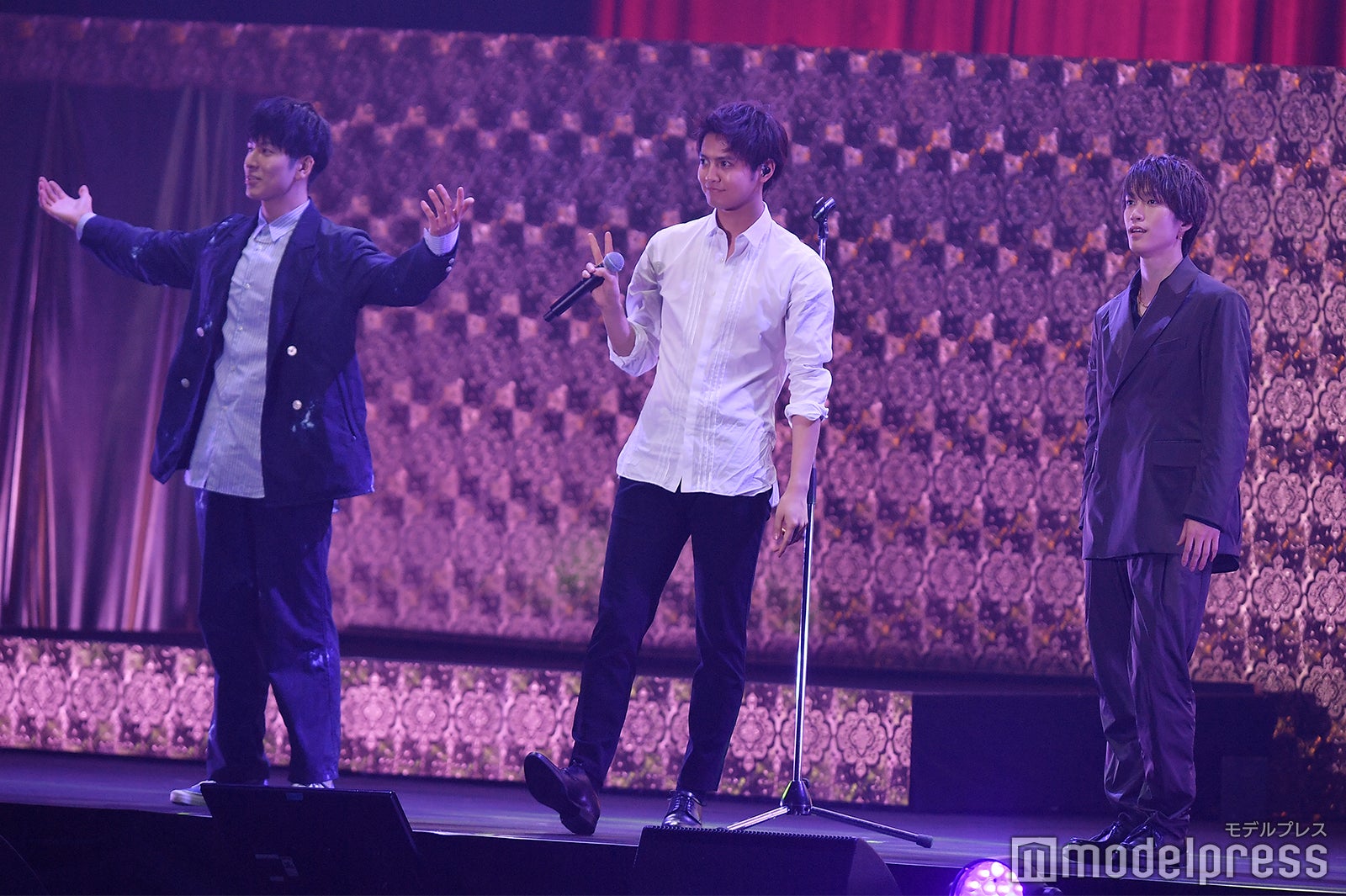 長谷川慎、片寄涼太、藤原樹（C）モデルプレス