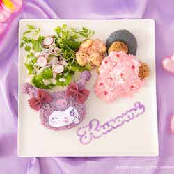 KUROMI HAPPY DAYS プレート 税込1,690円(C)2025 SANRIO CO., LTD. APPROVAL NO. L661943