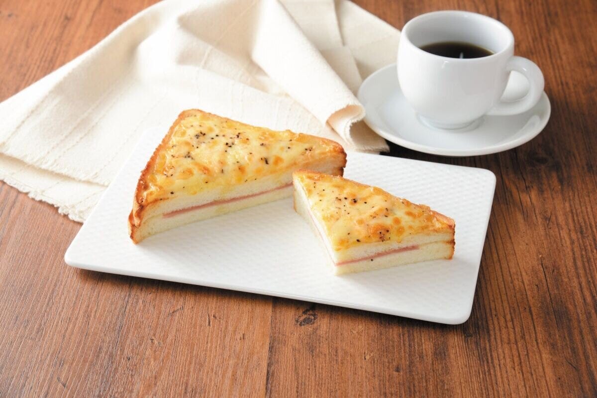 ローソンのパンとエスプレッソと　クロックムッシュのビジュアル