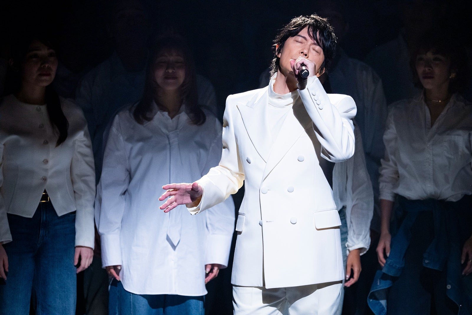 「第76回NHK紅白歌合戦」福山雅治（C）NHK