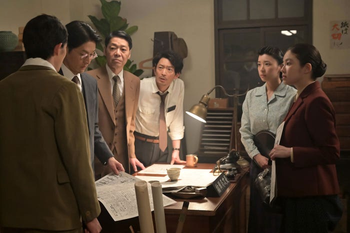 津田健次郎、鳴海唯、今田美桜ら「あんぱん」第72話(C)NHK