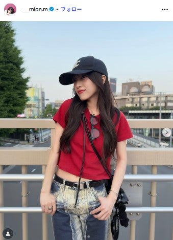 AKB48向井地美音、美ウエスト披露「スタイル良い」「ストリート