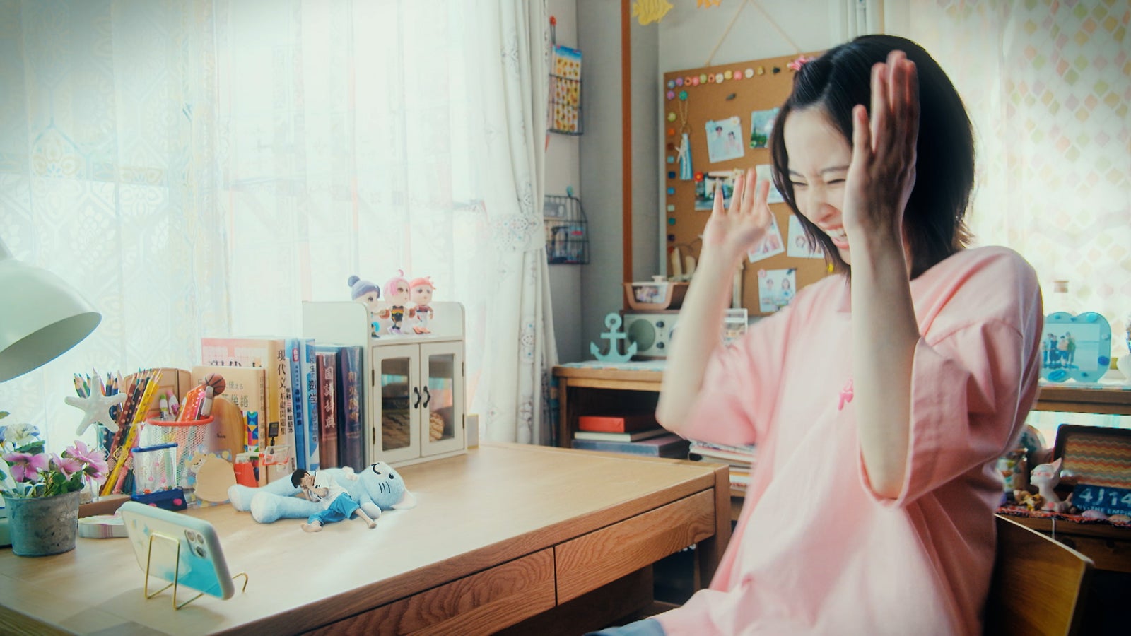 八木勇征、飯沼愛「南くんが恋人！？ 」第5話より（C）テレビ朝日