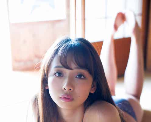 “グラビア界異例の新人“華村あすか、ビキニで美ボディ輝く