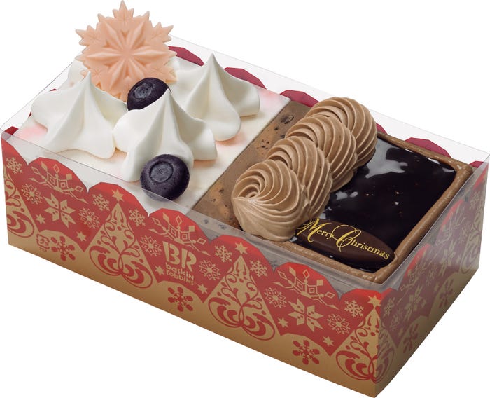 クリスマス ベリー&ショコラ3,200円/画像提供:B‐Rサーティワン アイスクリーム