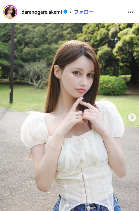 ダレノガレ明美 Instagramより