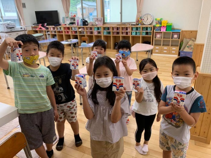 支援先の様子(提供画像)