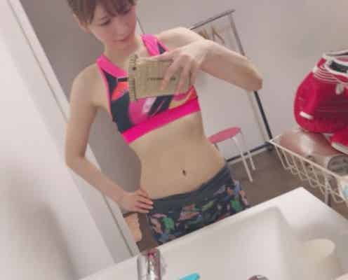 “可愛すぎるビール売り子”ほのか、くっきり曲線の“くびれ”披露 美しさ際立つボディに釘付け