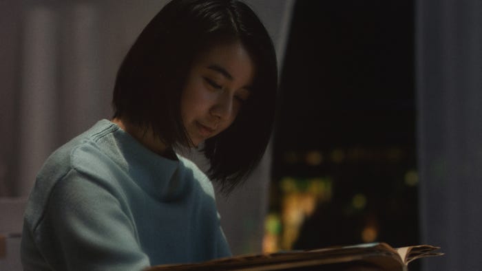 上白石萌歌/「最後の上映会『道』」篇 long.verより(提供写真)