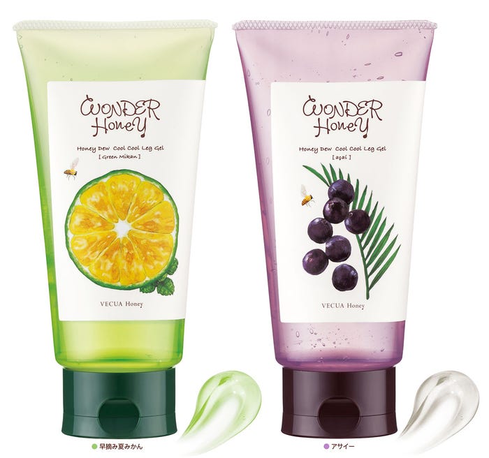 ワンダーハニー クールクールレッグジェル/画像提供:VECUA Honey