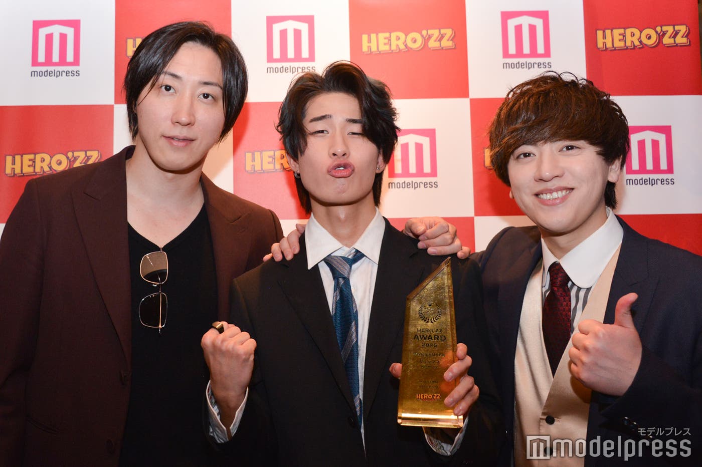 溝口勇児、ガミックス、ヴァンビ(C)モデルプレス