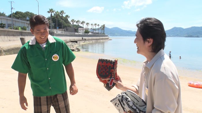 松坂大輔、清塚信也(C)テレビ朝日