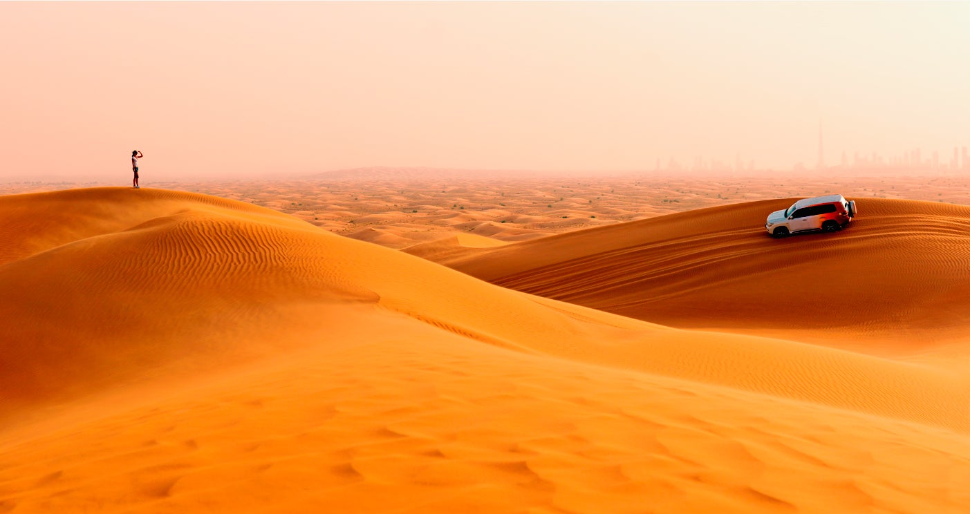 デザートサファリ／画像提供：ドバイ政府観光・商務局