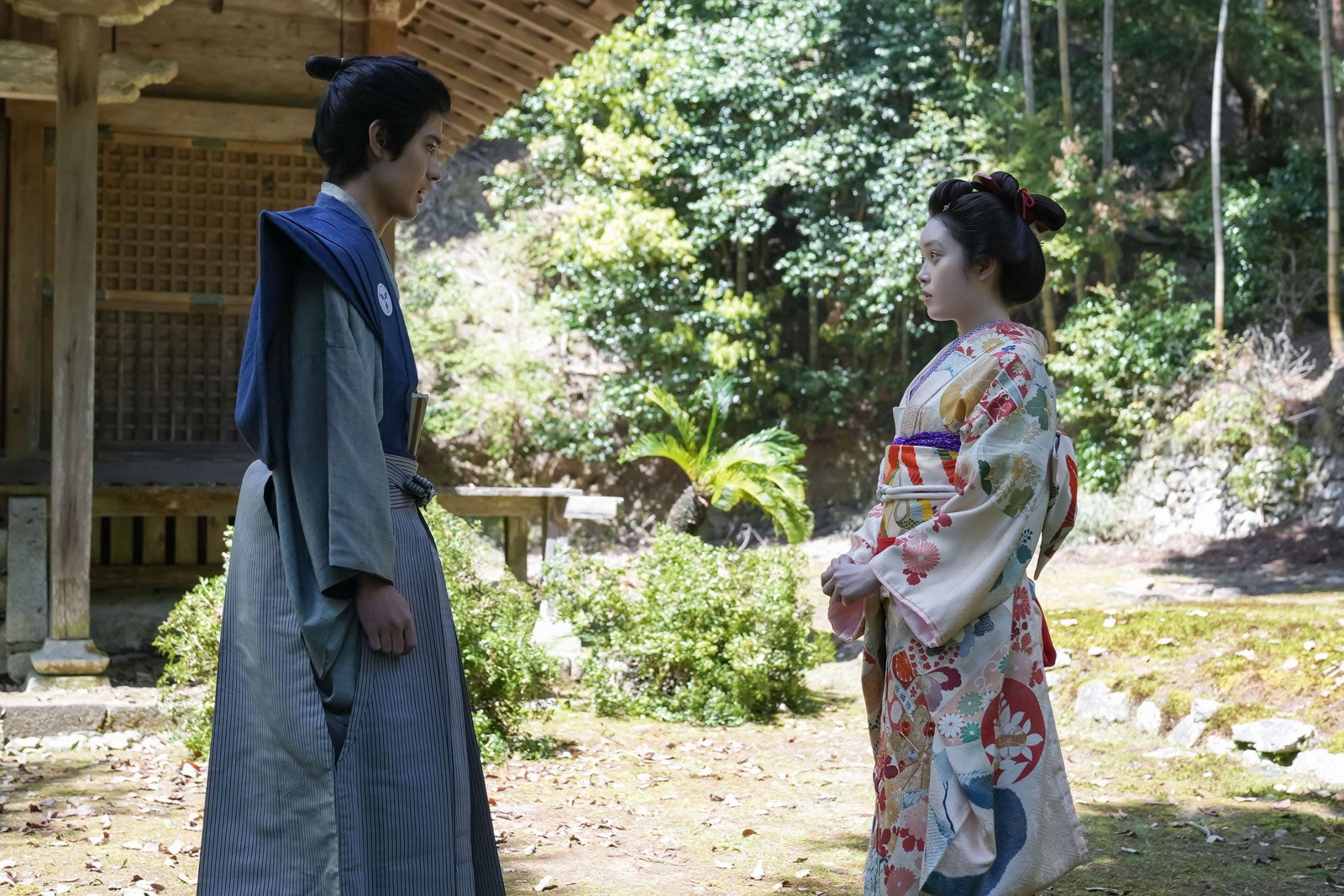 寛一郎、高石あかり「ばけばけ」第10話（C）NHK