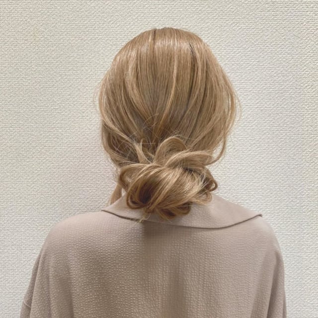 簡単ヘアアレンジ