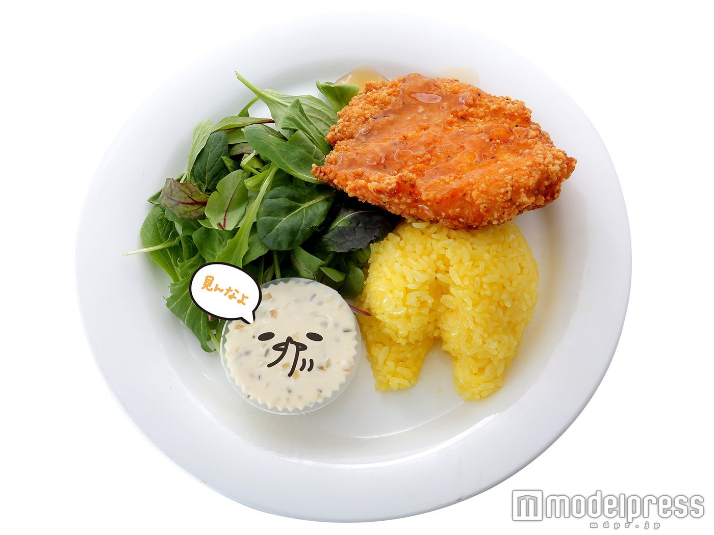 プリケツチキンプレート1200円（C）2016 SANRIO CO．，LTD．