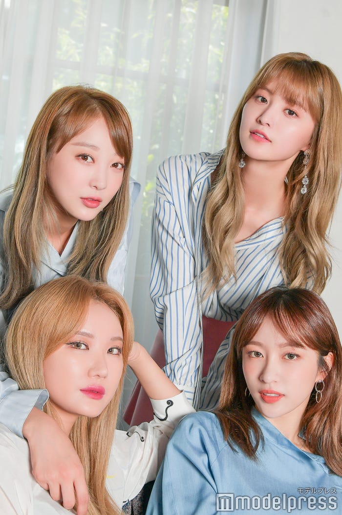 EXID(左上から時計回りに:ヘリン、ジョンファ、ハニ、LE)(C)モデルプレス