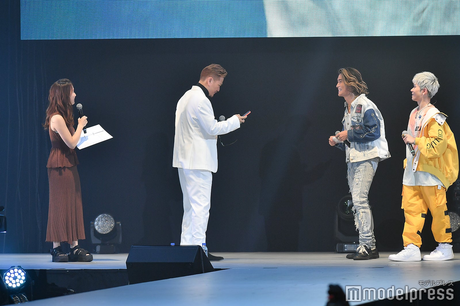 EXILE ATSUSHI＆BALLISTIK BOYZ （C）モデルプレス